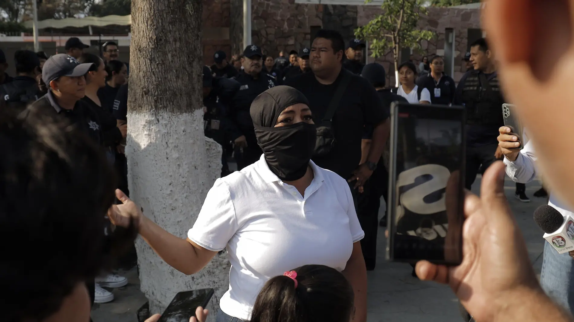 Manifestación de policías 1